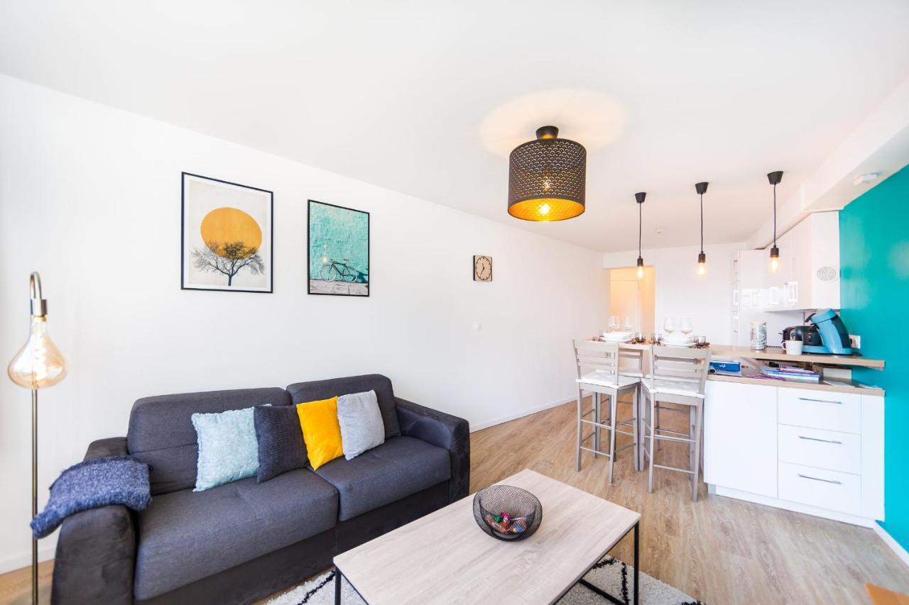 Splendide Appartement Rennes Centre + Parking Bagian luar foto