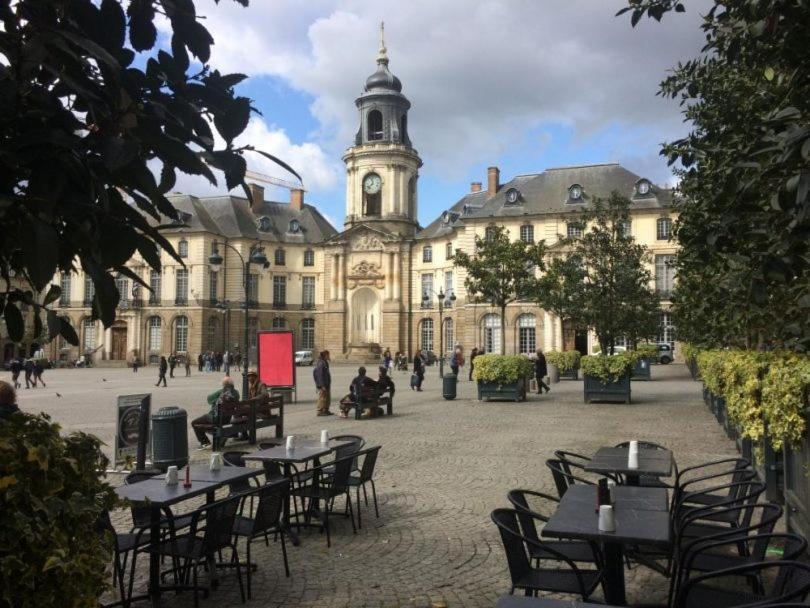 Splendide Appartement Rennes Centre + Parking Bagian luar foto