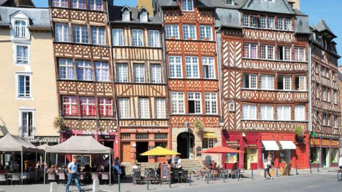 Splendide Appartement Rennes Centre + Parking Bagian luar foto